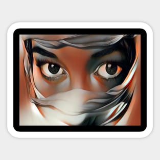 Charming eyes Sticker